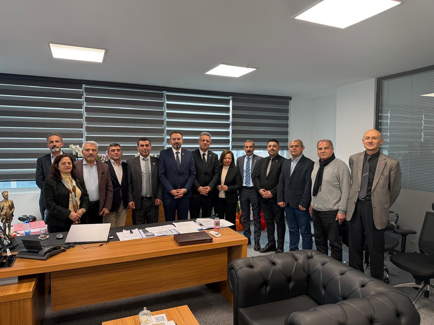 Yozgat Demokrat Dernekler Federasyonu’ndan Şahin Bozdemir’e Ziyaret