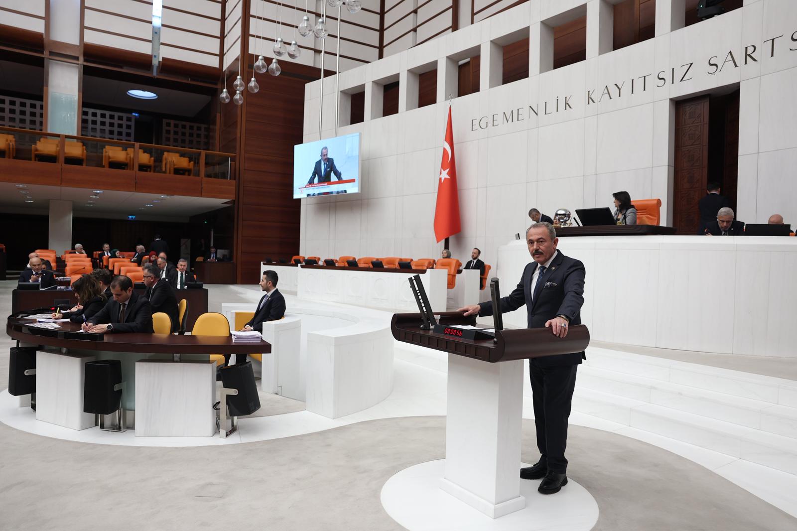 AK Parti Denizli Milletvekili Şahin Tin, TBMM Genel Kurulu’nda Konuştu: Enerji Arzında Türkiye Güçlü Bir Altyapıya Sahip