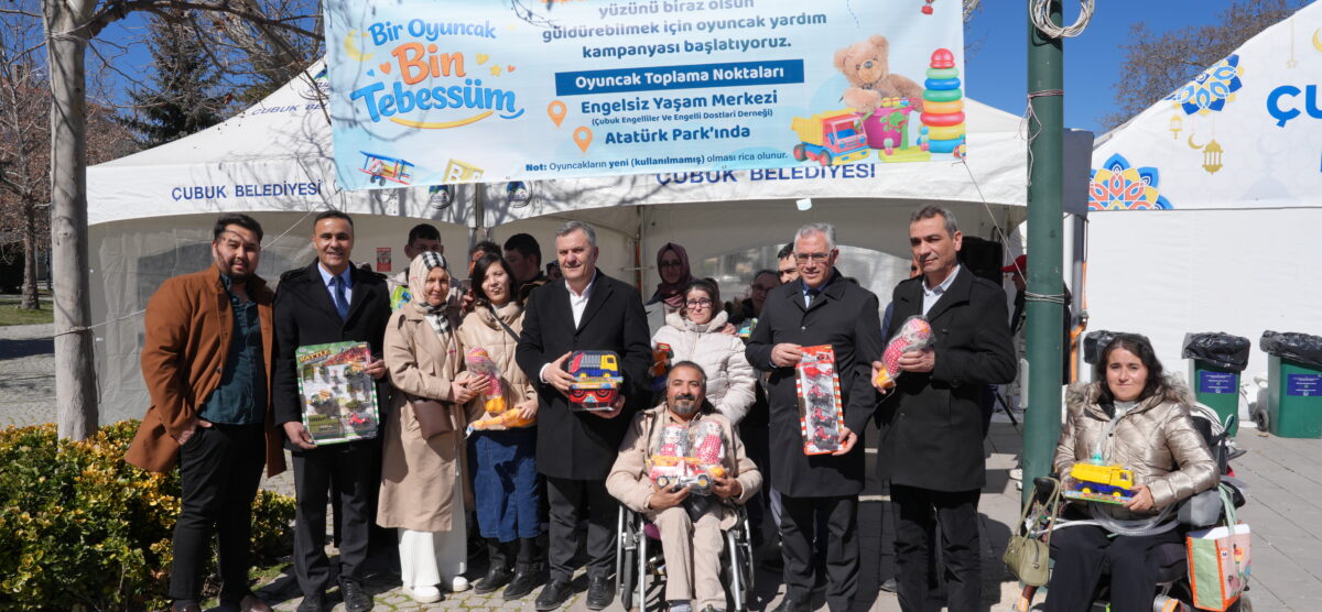 Belediye Başkanı Baki Demirbaş’tan depremzedelere yönelik oyuncak kampanyasına destek