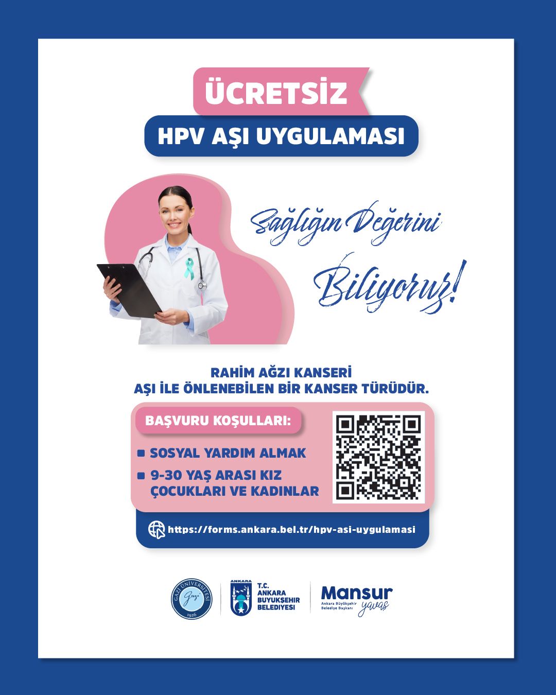 Abb’nin Örnek Projesi Hpv Aşı Uygulaması Devam Ediyor Hpv Aşısı İçin Yeni Başvuru Dönemi Başladı.