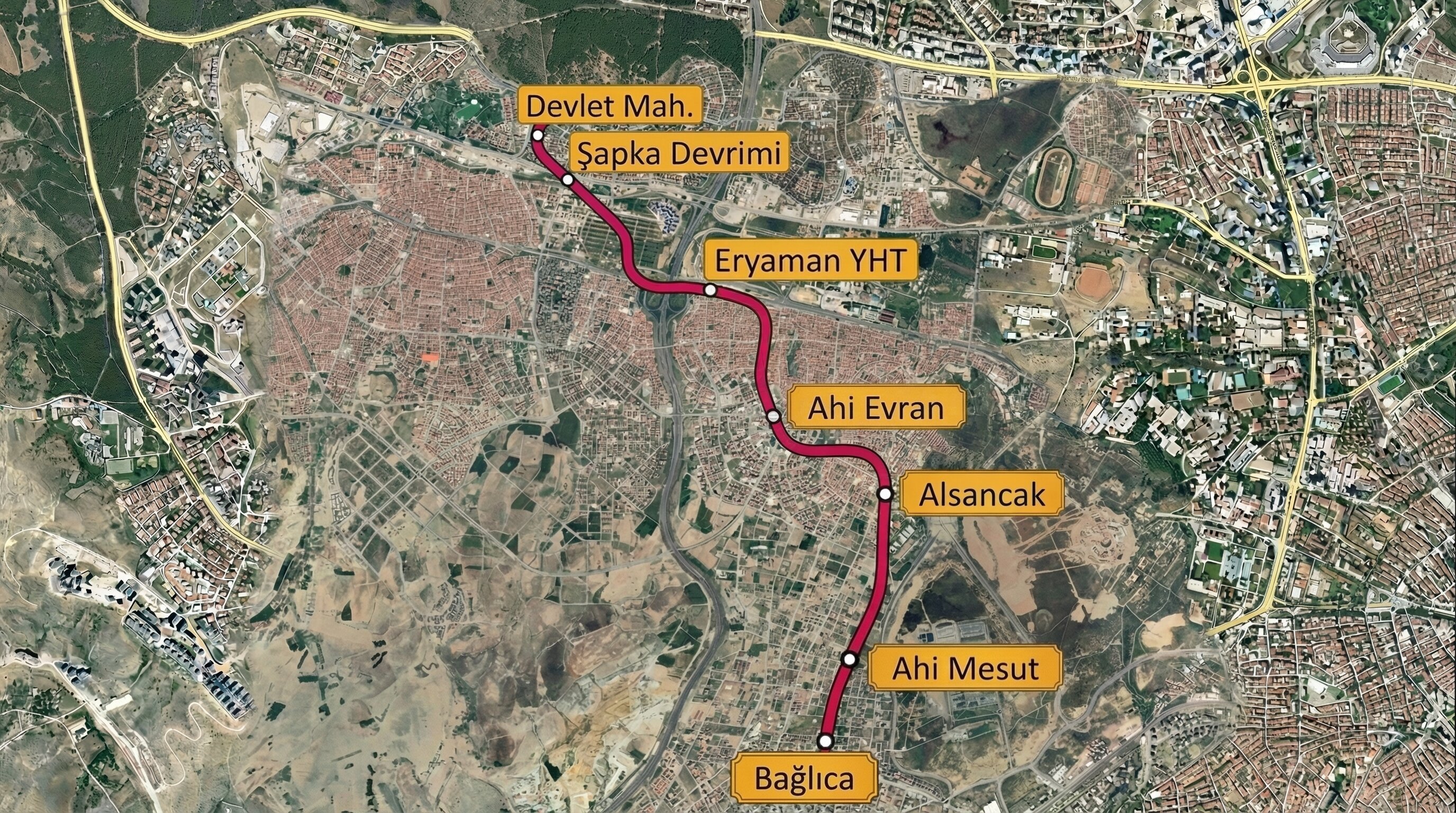 Ankara’da 44 Kilometrelik Dev Ulaşım Atağı