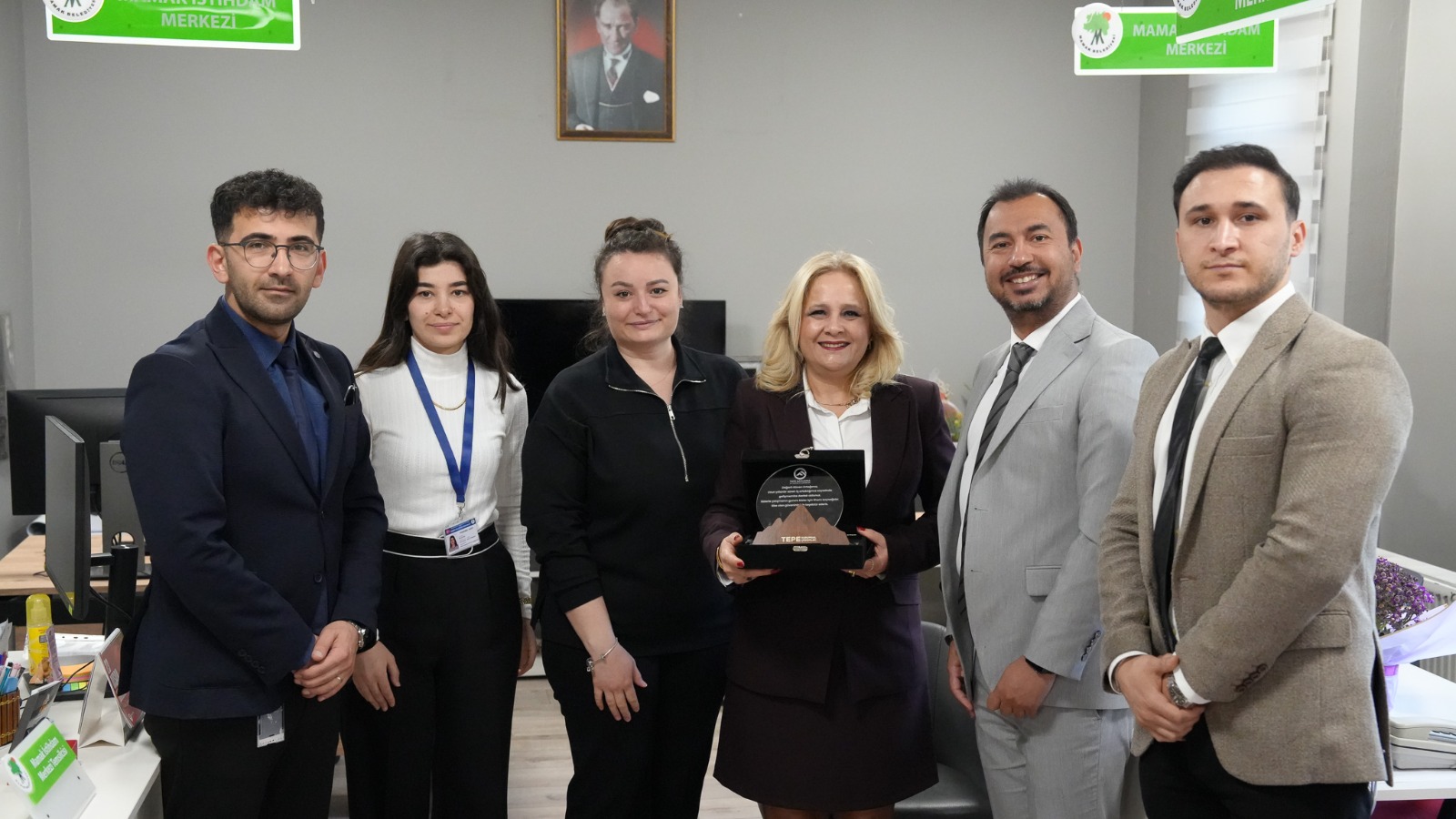 Mamak İstihdam Merkezi’ne TEPE Savunma’dan Plaketli Teşekkür