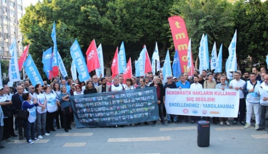 Adana’da 10 Ekim Davası Protestosu: Hapis Cezalarına Tepki