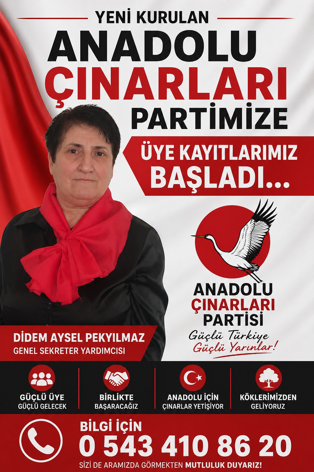 Pekyılmaz’dan Güçlü Üyelik Çağrısı:  “Herkes İçin Açık, Kapsayıcı Bir Siyaset Anlayışı”