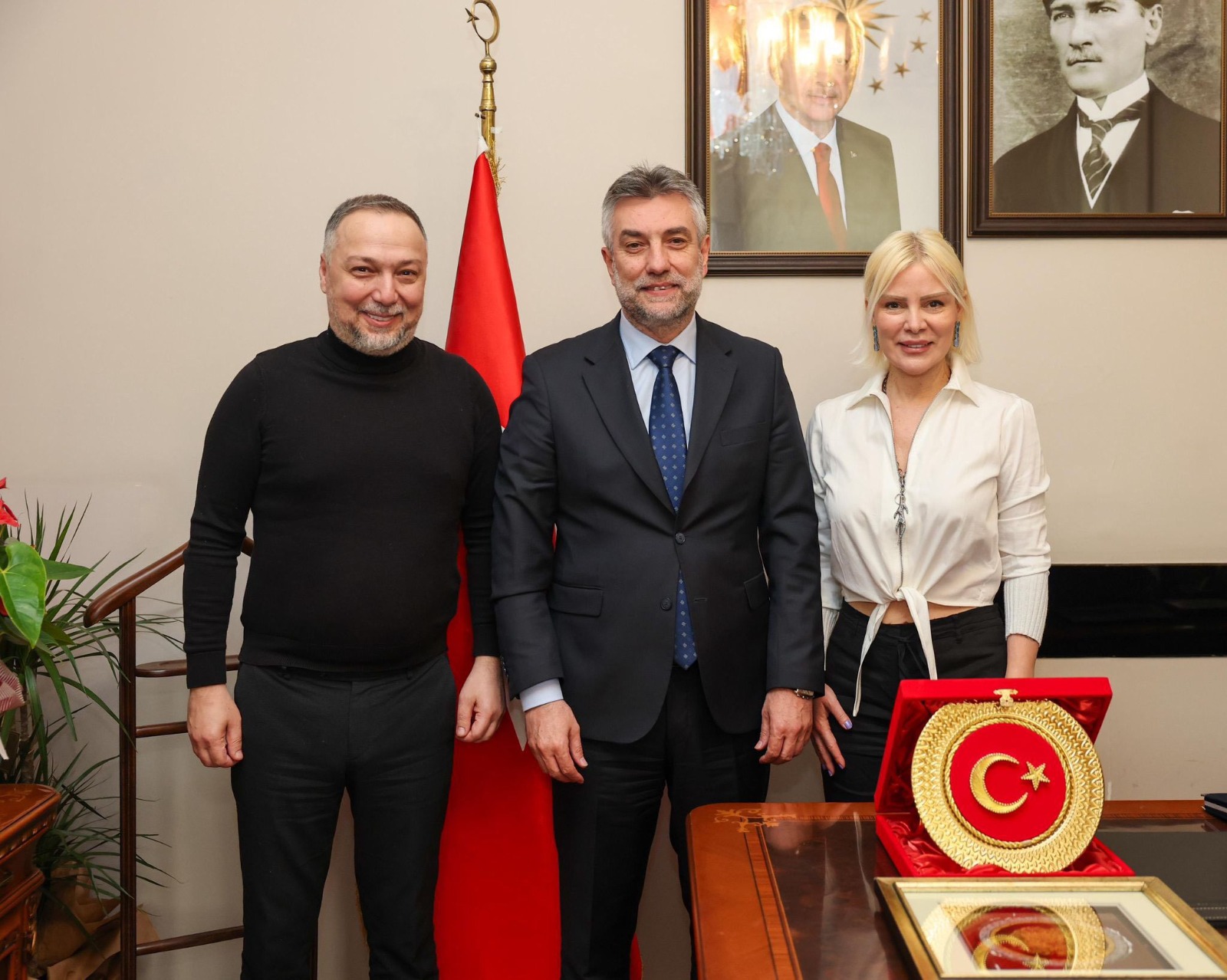 Haçiko Başkanı Ömür Gedik’ten “Hayırlı Olsun” Ziyareti