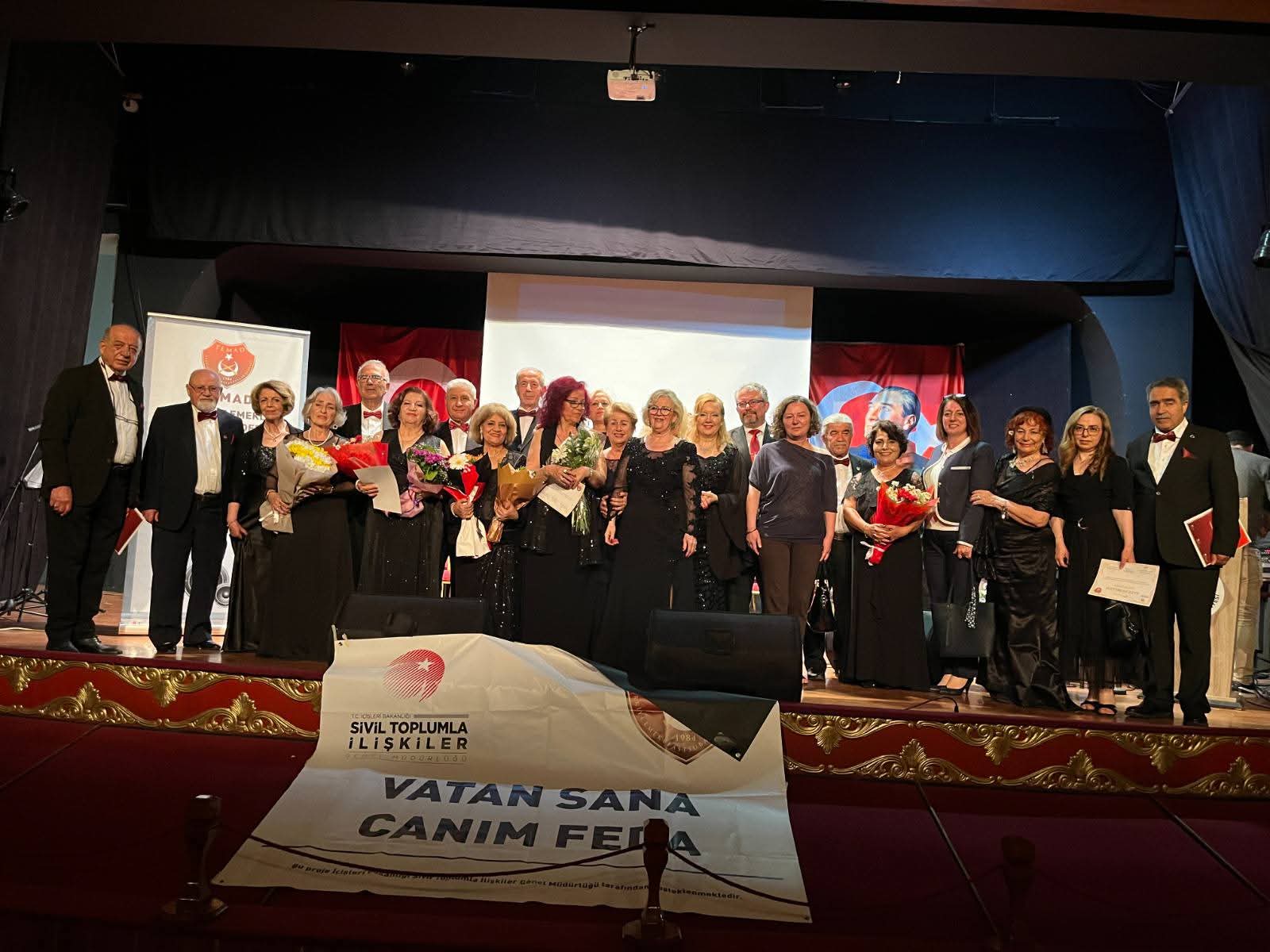 TEMAD Türk Müziği Korosu’ndan Muhteşem Final Konseri