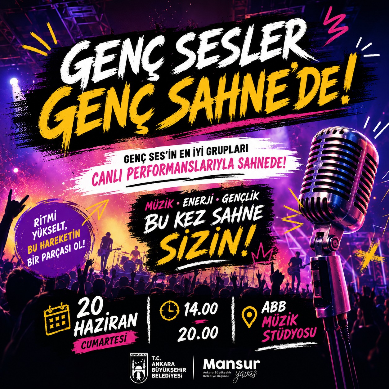 “Genç Sahne Genç Ses”te Final Günü