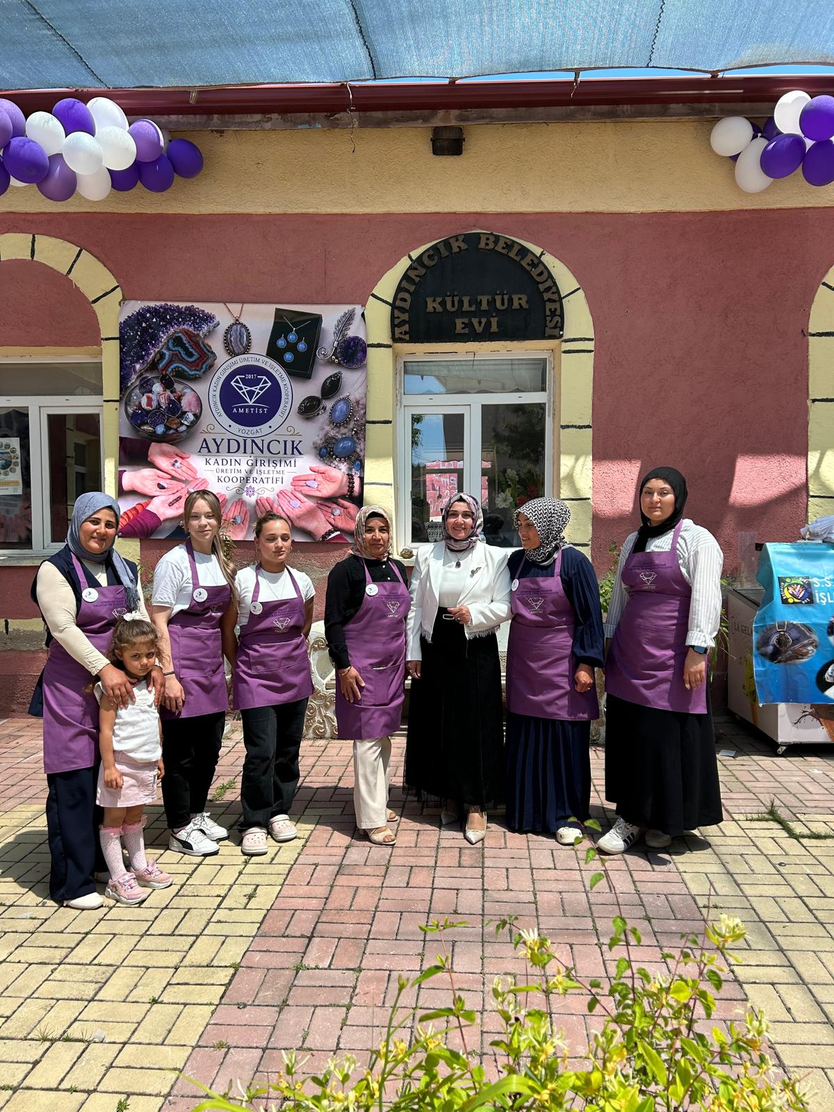 Aydıncık Ametistini Kadın Emeğiyle Değere Dönüştürüyor