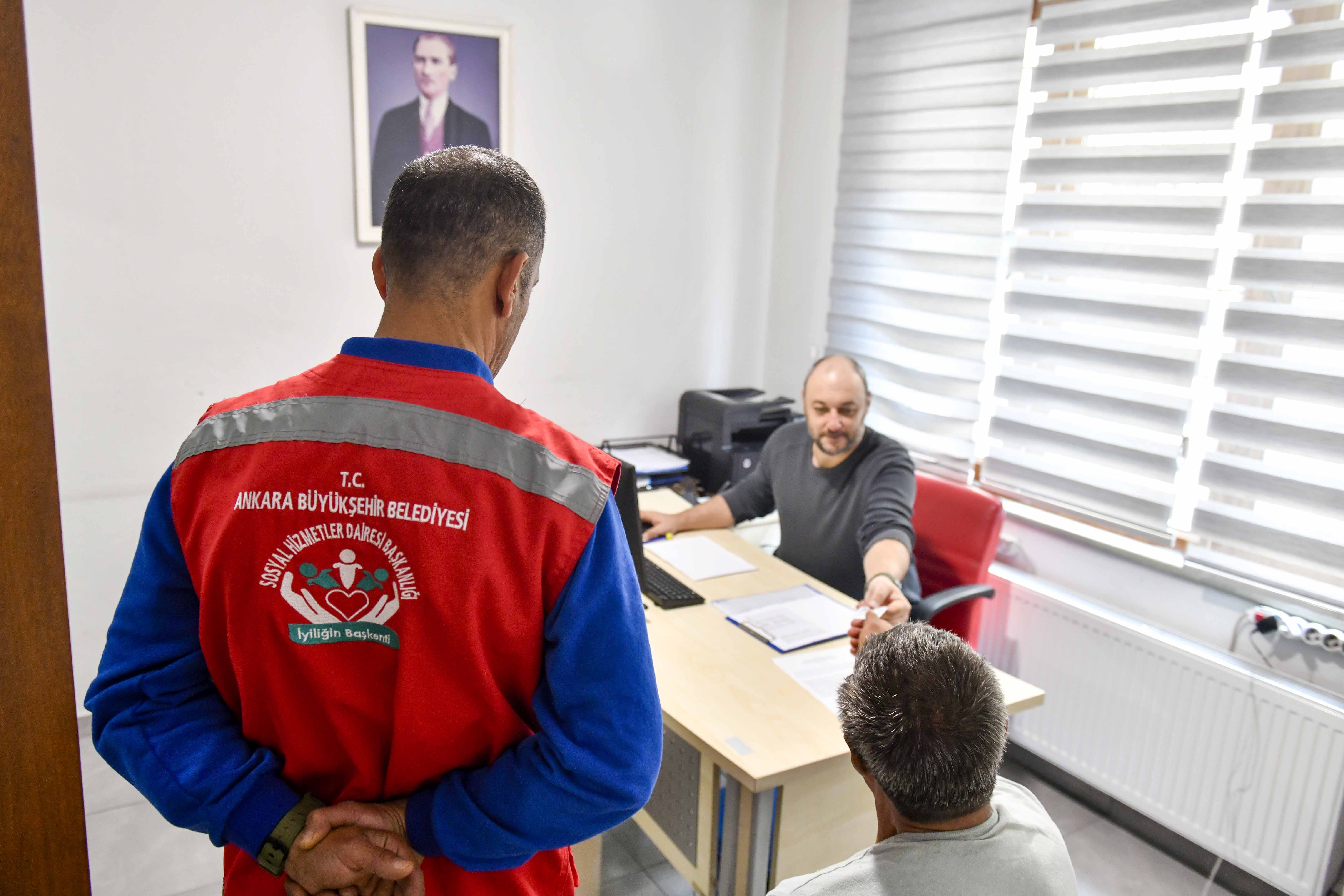 Ankara’da Sokakta Yaşayanlara Barınma İmkânı